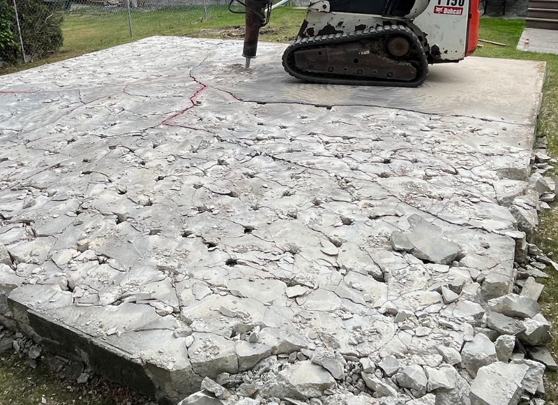 fresh start concrete removal winnipeg